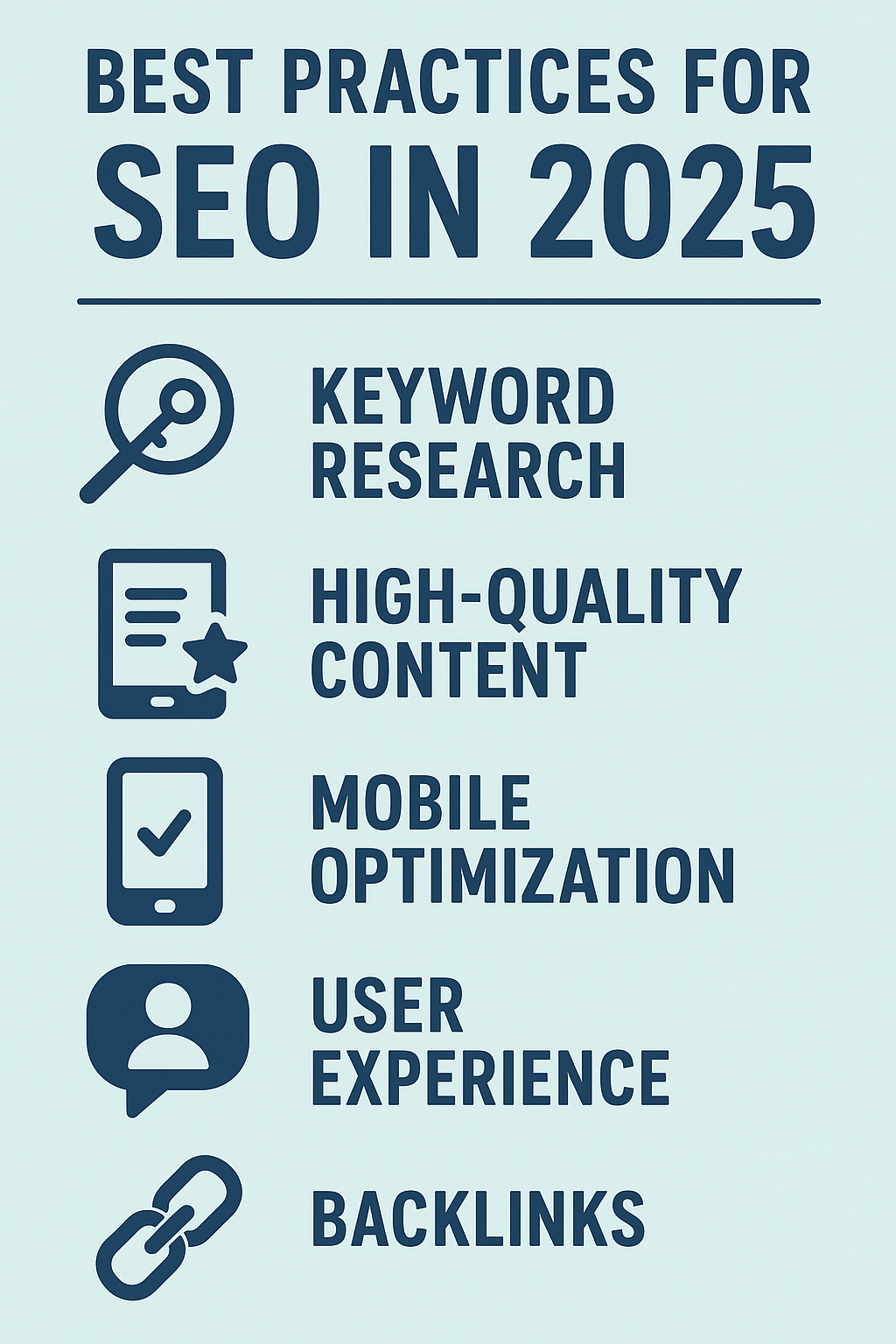 Best Practices for SEO in 2025